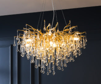 Crystal Water Drop Chandelier