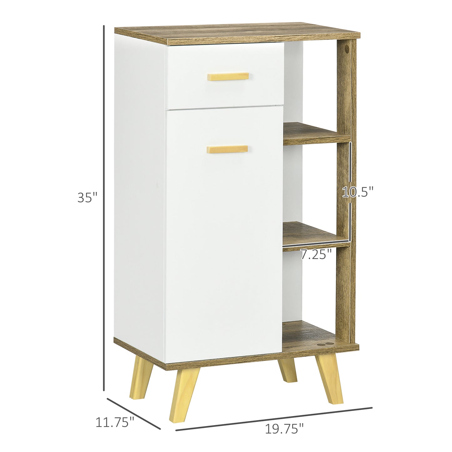 Badezimmereckschrank