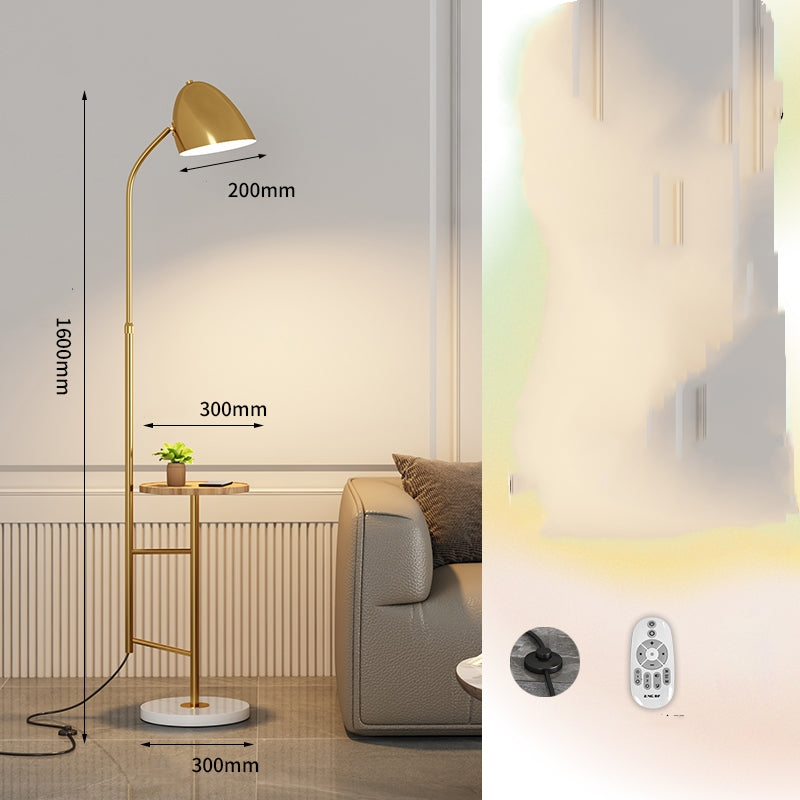 Nordische Stehlampe mit InsUSB kabelloser Ladeleuchte Luxus