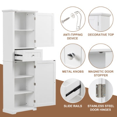 Painted MDF Storage Cabinet