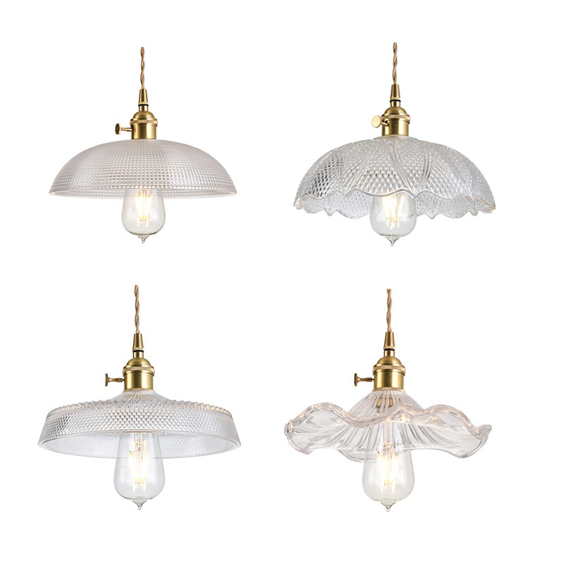 Retro Glass Chandelier