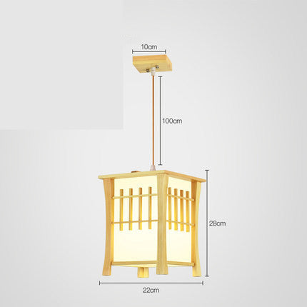 Wooden Nordic Chandelier