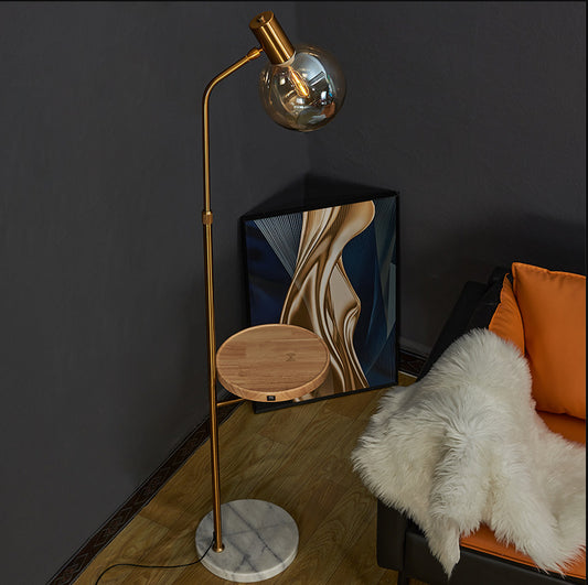 Nordisches Luxus-Sofa-Seiten-Bodenleuchte Kreativ Persönlich