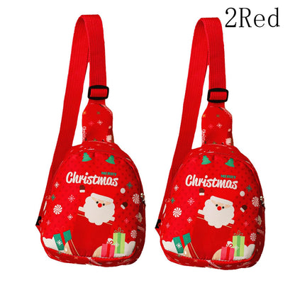 Weihnachtliche Handtasche Süßer Rucksack als Umhängetasche