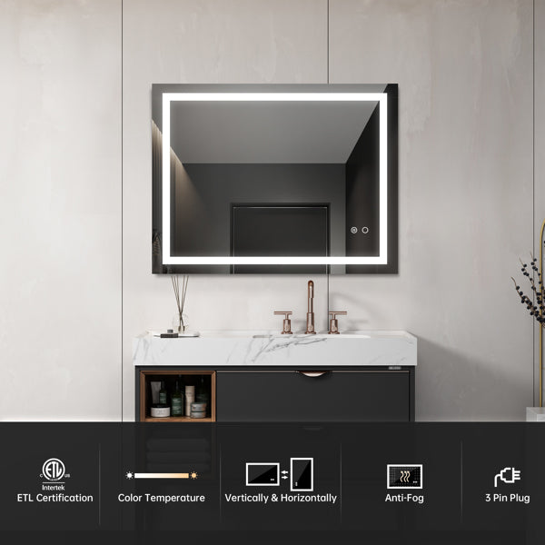 LED Touch Vanity Mirror