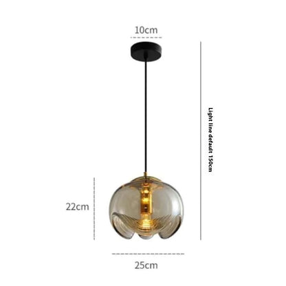 Industrieller Stil Kreatives Wohnzimmer Flur Persönlichkeits Glas Leuchter