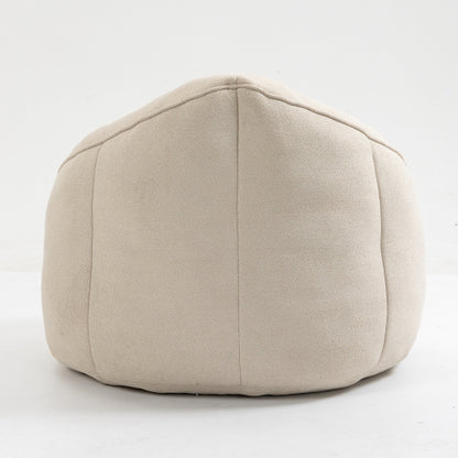 Bettwäsche Bohne Bag Sofa Stuhl Hochdruck-Schaum Bohne Bag Stuhl Material mit gepolstertem Schaum-Polster Komprimierter Bohne Bag mit Fußstütze