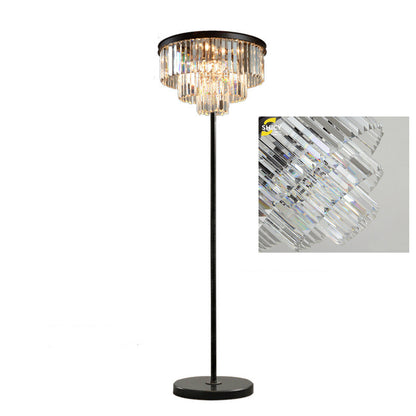 Luxus-Kristall-Stehlampen Retro Einfach Kreativ