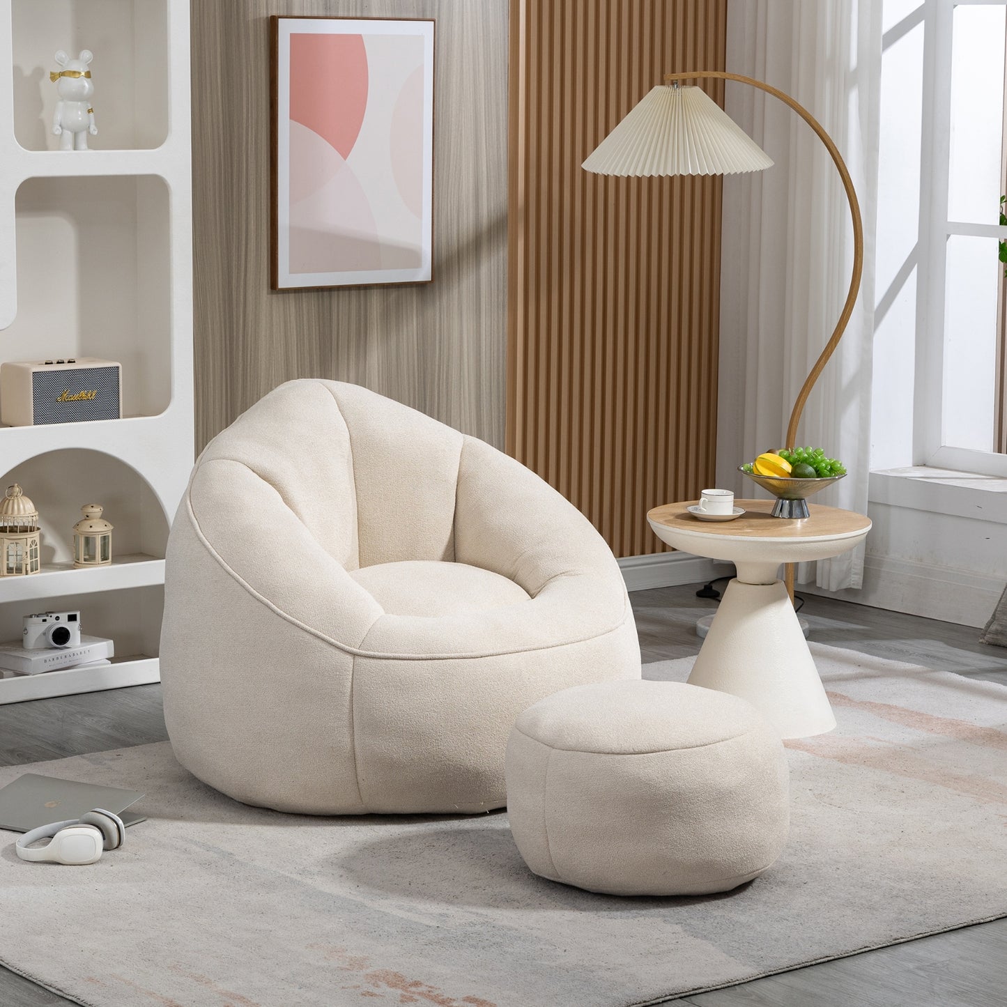 Bedding Bean Bag Sofa Chair High Pressure Foam With Padded Foam Padding