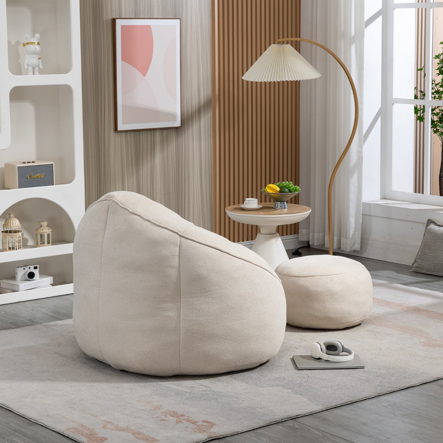 Bedding Bean Bag Sofa Chair High Pressure Foam With Padded Foam Padding