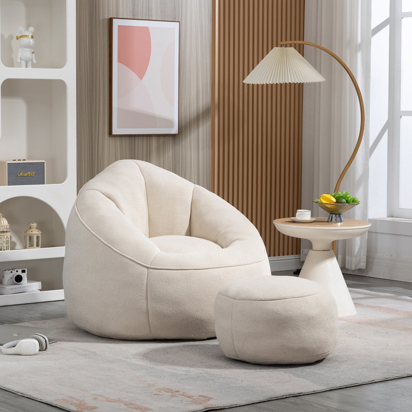Bedding Bean Bag Sofa Chair High Pressure Foam With Padded Foam Padding