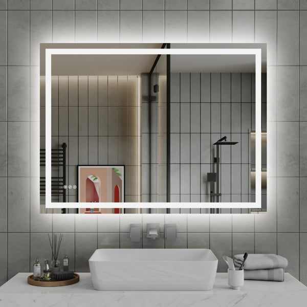 LED Sleek Wall Mirror