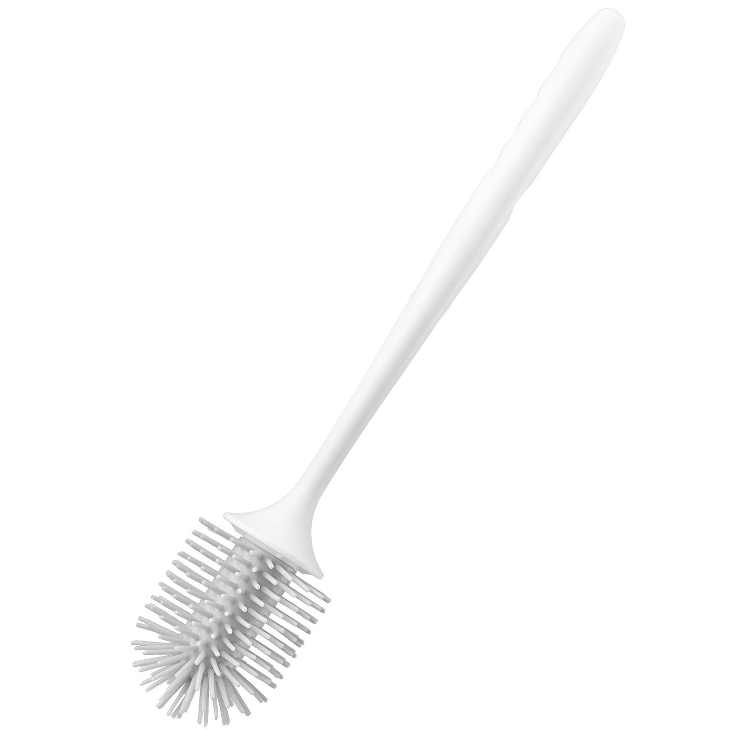Toilet Brush And Holder Set With PP Handle For Bathroom Deep Cleaning