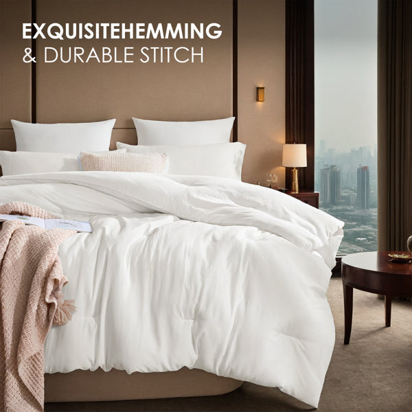Allwetter-Oversized-Einheitliches-Füller-Duvet - Premium Haltbares Bettdecken Mit Erhöhter Wärme. Diese Dicke Winter-Quilt-Einlage Bietet Ganzjährigen Komfort Und Macht Es Zu Einem Idealem Weihnachtsgeschenk Für Den Täglichen Gebrauch.