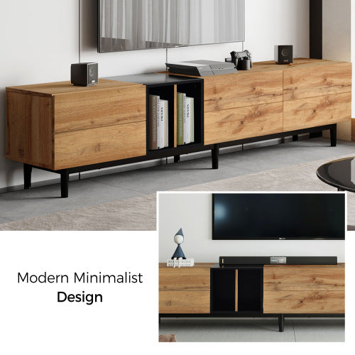 Moderne TV-Ständer für 80-Zoll-Fernseher