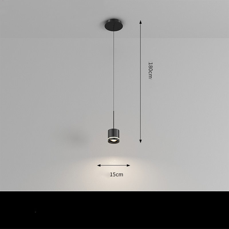 Esszimmer-Kronleuchter Modern Einfache Persönlichkeit Kunst Schlafzimmer Nachttisch-Kronleuchter