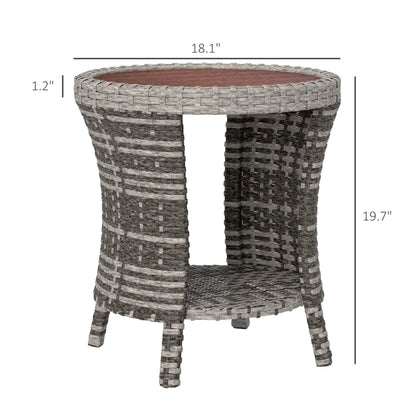 18" Outdoor Coffee Table