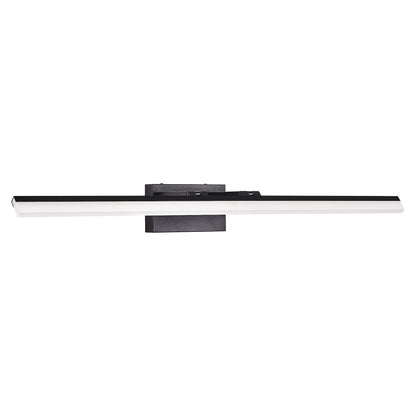 39 Inch Modern LED Bathroom Vanity Light -Sleek Black Metal Wall Light For Mirror, Dressing Room Or Sink Area