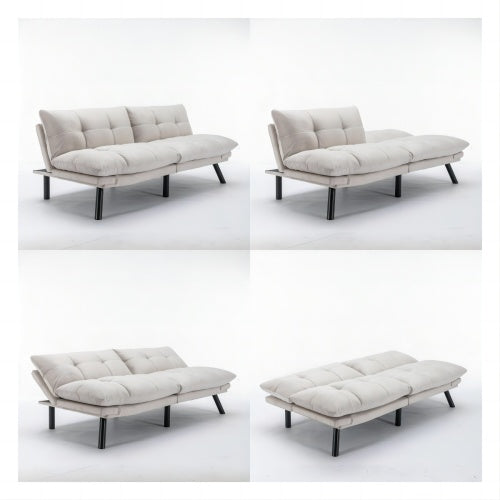 Cream Modern Sofa Bed