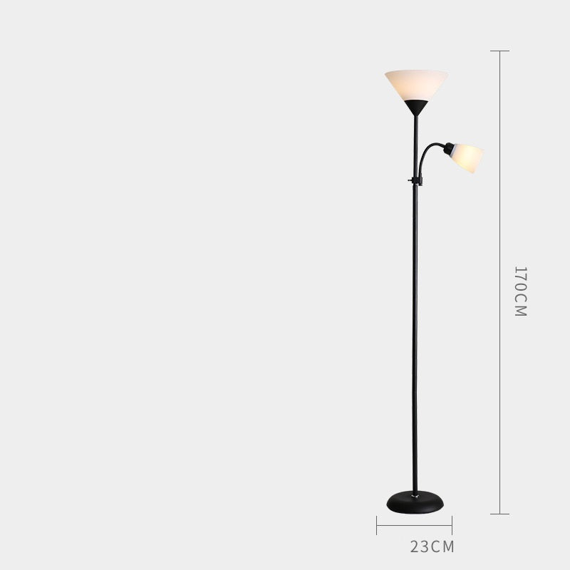 Moderne minimalistische Wohnzimmer-Stehlampe Schlafzimmerleuchte nordisch kreative Lernbereich-Dekoration