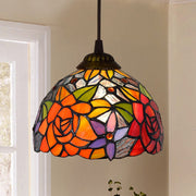 American Stained Glass Chandelier
