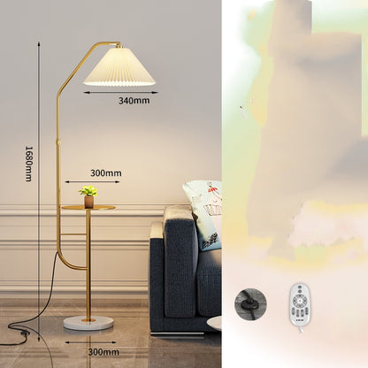 Nordic Boden-Innen-USB-Drahtlosladung Licht Luxus Schreibtischlampe