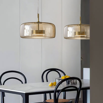 Einfaches Wohnzimmer-Schlafzimmer-Kopf-Glas-Lüster