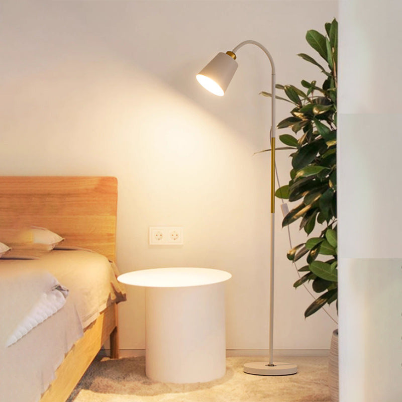 Black Gold Nordic Eye-Protection Floor Lamp