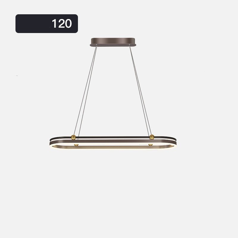 Aluminum Long Chandelier