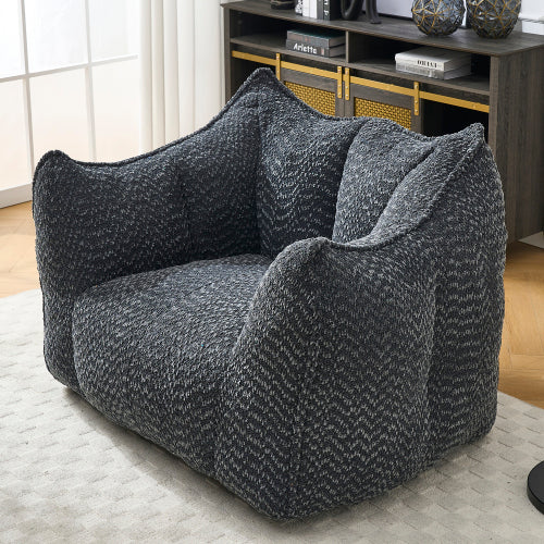 Boucle Bean Bag Chair