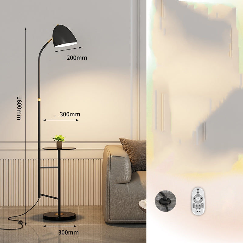 Nordische Stehlampe mit InsUSB kabelloser Ladeleuchte Luxus
