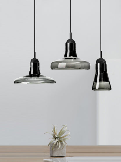 Esszimmer-Kronleuchter Kunstbeleuchtung Glas Ein-Kopf-Kleiner Kronleuchter LED-Lampen