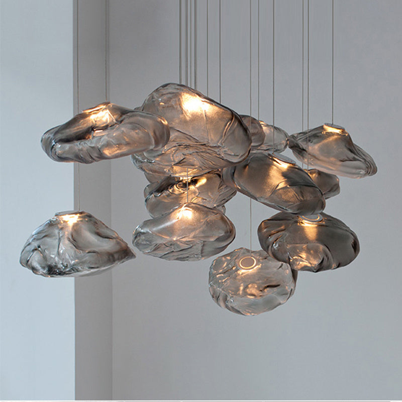 Postmoderne Leichtluxus-Glas-Dekorations-Kronleuchter