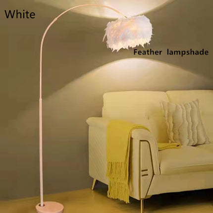 Stehlampe im Schlafzimmer und Arbeitszimmer