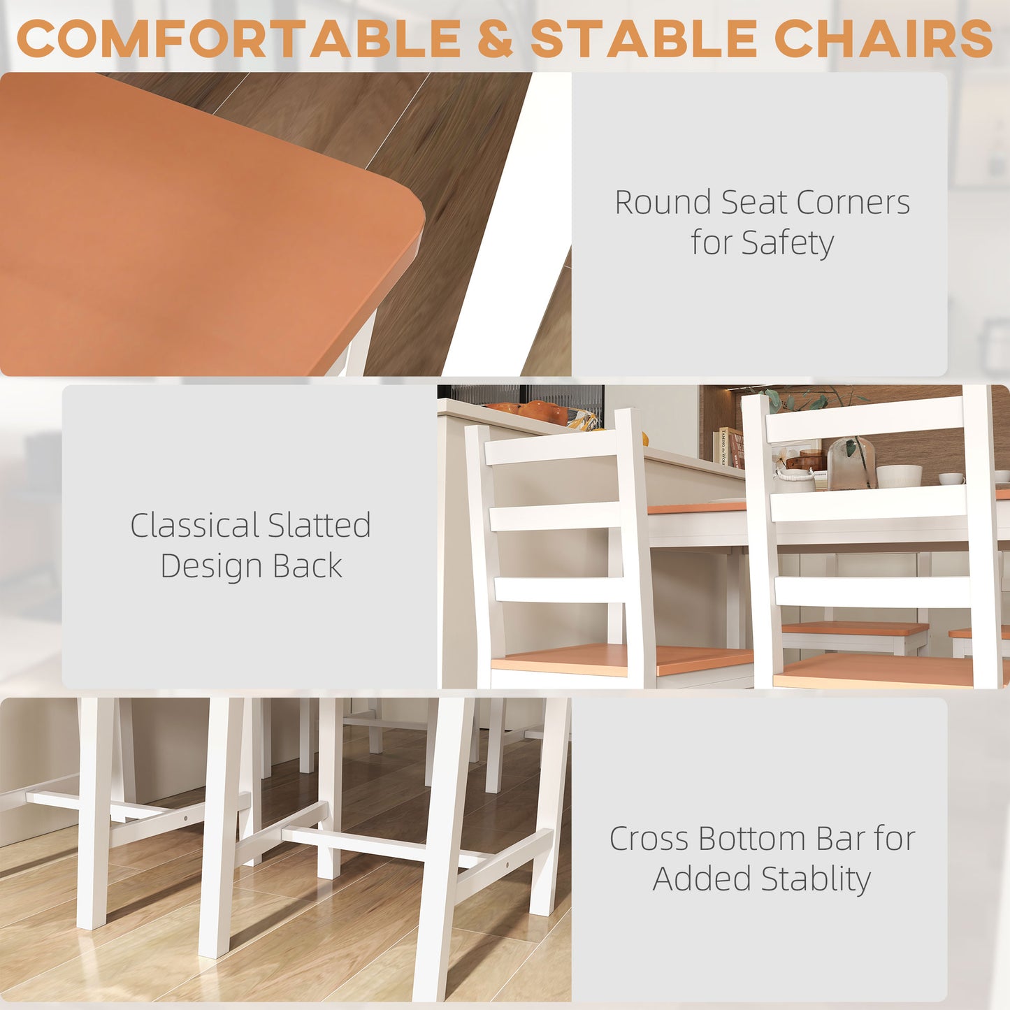 Dining Table Set for 4