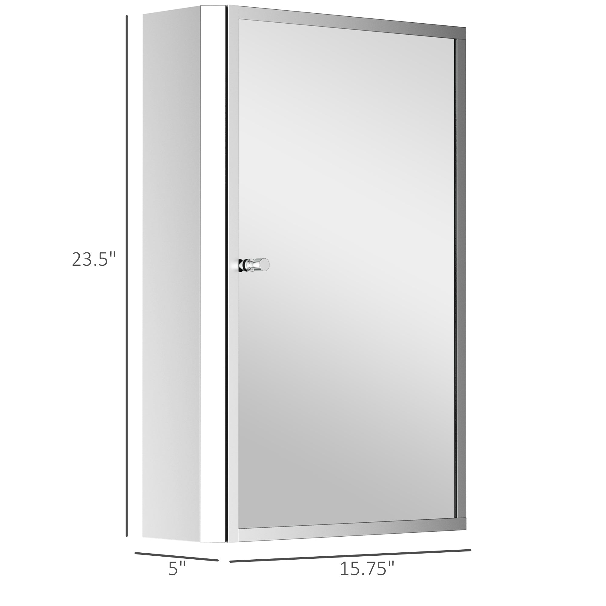 Modern Mirrored Bathroom Cabinet
