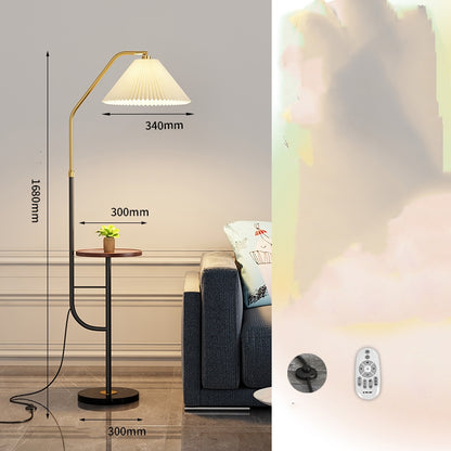 Nordic Boden-Innen-USB-Drahtlosladung Licht Luxus Schreibtischlampe