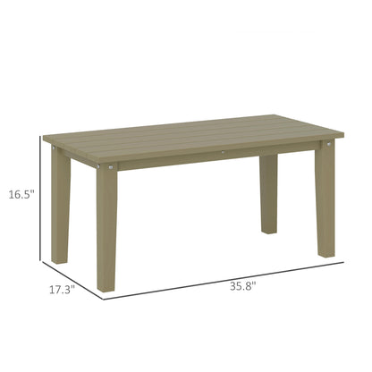 Rectangle Outdoor Coffee Table