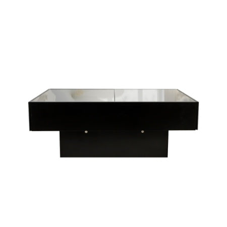 Black Sliding Coffee Table