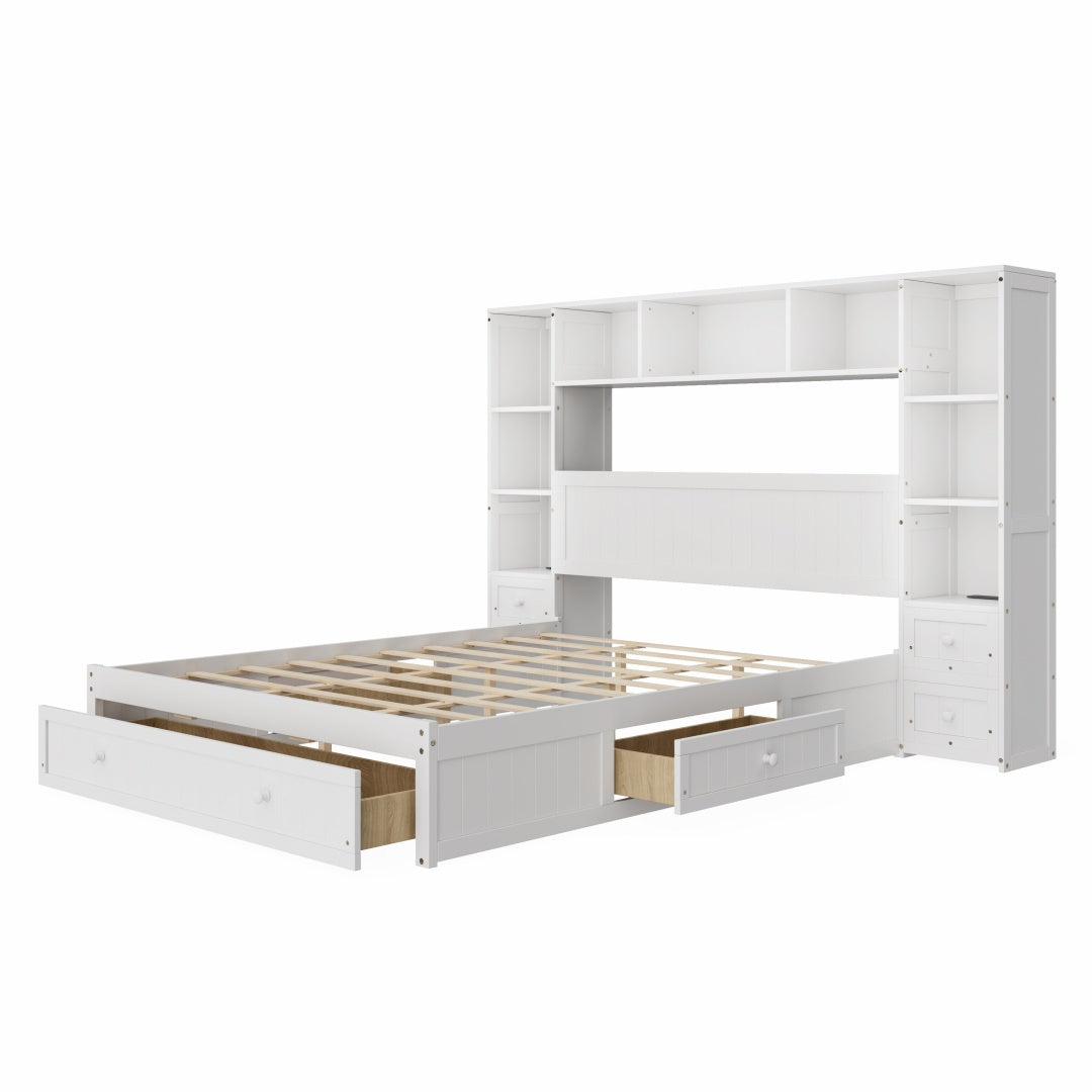 Pine Wood Captain Bed