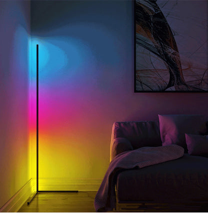 Nordisches RGB-Eck-Stehlampe Modern Einfach