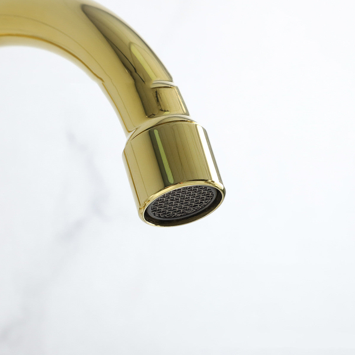 Gold Ceramic Handle Faucet
