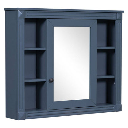 Wandmontierter Badezimmerschrank Moderner Wand Schrankschrank mit Spiegel Spiegelschrank