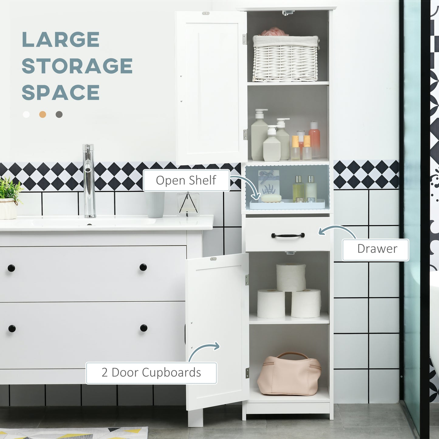 Moderner Badezimmerschrank