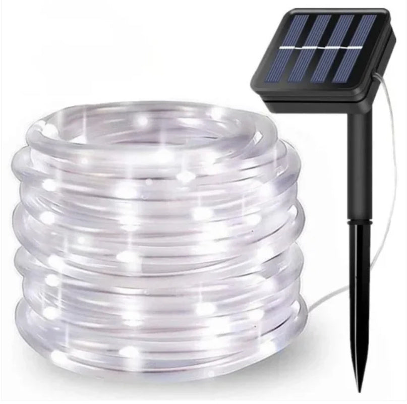 Weihnachts-LED-Leder-Draht-Lichtschlaufe Niedrigspannung 24V Lichtschlaufe Solar-Lichtschlaufe Heimdekoration