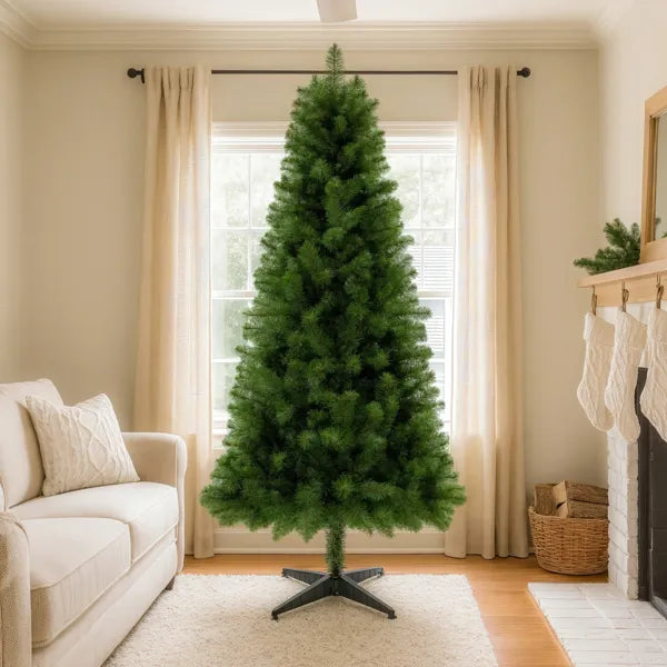 Green Unlit Christmas Tree