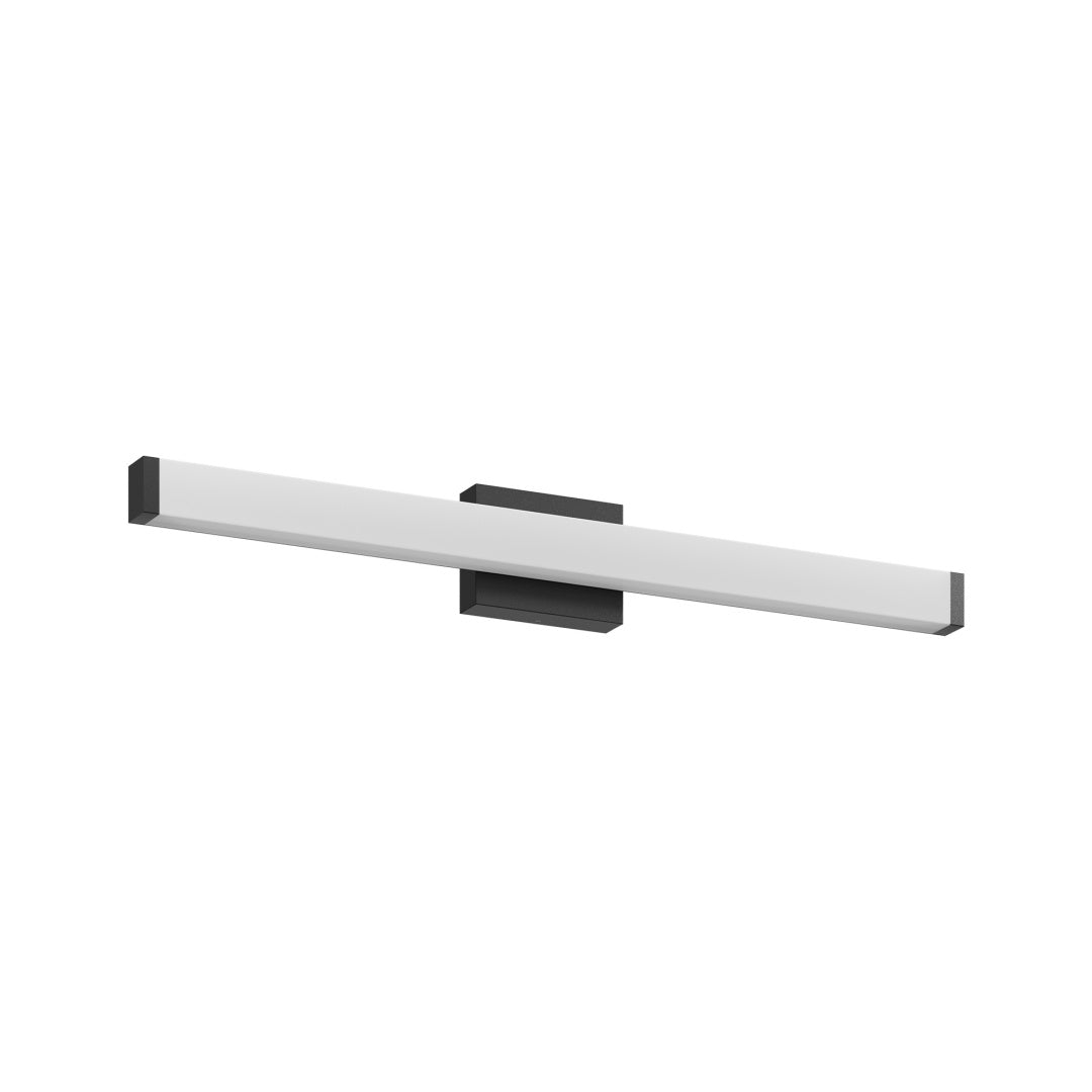 Badezimmer-Waschbeckenleuchte Schwarz - 33 Zoll moderne Waschbeckenleuchten für Badezimmer - 18W LED Badeleuchten über dem Spiegel Kühles Weißlicht 6000K