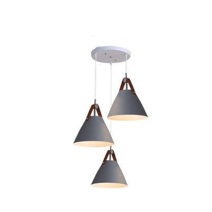 Nordische Esszimmer-Leuchter Kreative Kunst Einfache Persönlichkeit Makronen-Schlafzimmer-Barlampe