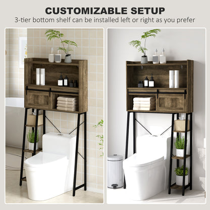 Wandschrank über der Toilette