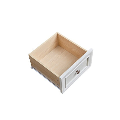 Landhaus-Stil 5-Schubladen-Kommode mit Basis, Holzschnitzerei rustikale Schubladenschrank, Aufbewahrungskommode für Schlafzimmer, Wohnzimmer, schön robust und langlebig